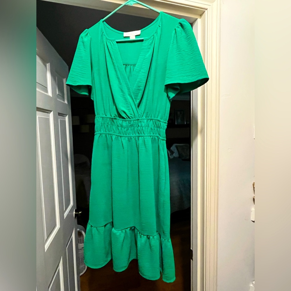 Adorable Kelly Green Dress